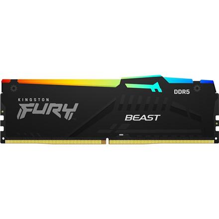 Kingston | FURY Beast RGB EXPO | 16 GB | DDR5 | 5600 MHz | PC/server | Registered No | ECC No