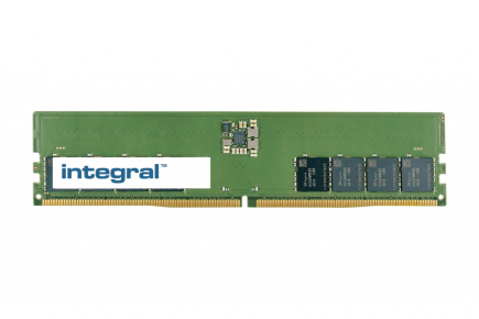 Integral 16GB PC RAM MODULE DDR5 5600MHZ PC5-44800 UNBUFFERED NON-ECC 1.1V 2GX8 CL46 EQV. TO M323R2GA3PB0-CWM FOR SAMSUNG memory module 1 x 16 GB