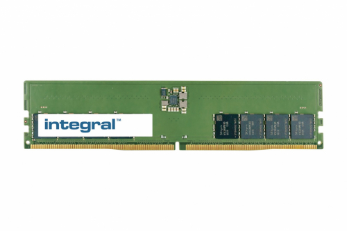 Integral 16GB PC RAM MODULE DDR5 5600MHZ PC5-44800 UNBUFFERED NON-ECC 1.1V 2GX8 CL46 EQV. TO M323R2GA3PB0-CWM FOR SAMSUNG memory module 1 x 16 GB