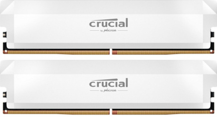 Crucial Memory DDR5 Pro OC 64/6400(2*32GB) CL40 white