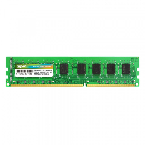 Silicon Power SP008GLLTU160N02 memory module 8 GB 1 x 8 GB DDR3L 1600 MHz