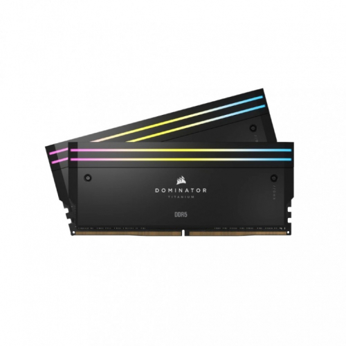 Corsair Memory DDR5 Dominator Titanium RGB 64GB/6600(2*32GB) CL32 Intel XMP