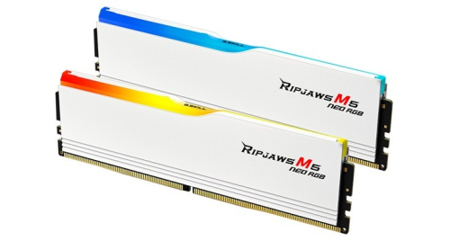 G.SKILL Memory PC DDR5 64GB (2x32GB) Ripjaws M5 Neo RGB AMD 6000MHz CL36 White