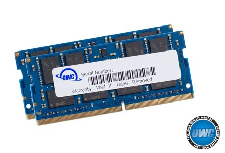 OWC Memory SO-DIMM DDR4 2x32GB 2666MHz Apple Qualified