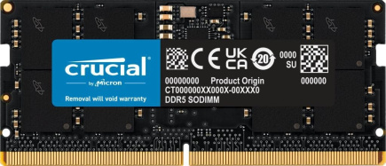 RAM Notebook MEMORY 16GB DDR5-5600 SO-DIMM CT16G56C46S5 CRUCIAL