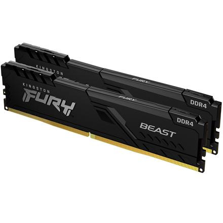 Kingston | Fury Beast | 32 GB | DDR4 | 3200 MHz | PC/server | Registered No | ECC No KF432C16BBK2/32