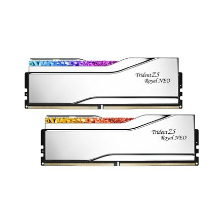 G.Skill Trident Z5 Royal Neo | 32 (2x16GB) GB | DDR5 | 7200 MHz | PC/server | Registered No | ECC No F5-8000J3848H16GX2-TR5NS