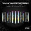 Corsair Memory DDR5 Vengeance RGB 64GB/6400 (2*32GB) C32 Intel XMP