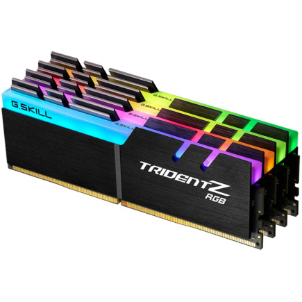 32 GB DIMM DDR4-4000(4x 8 GB)Quad-Kit(schwarz. F4-4000C18Q-32GTZRB. Trident Z RGB. INTEL XMP)