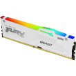 KINGSTON 64GB 6000MT/s DDR5 CL30 DIMM Kit of 2 FURY Beast White RGB EXPO