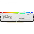 KINGSTON 64GB 6000MT/s DDR5 CL30 DIMM Kit of 2 FURY Beast White RGB EXPO