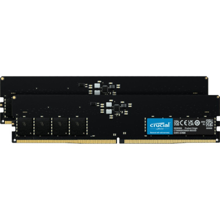 Crucial 5600 Kit 32GB 2x16GB UDIMM CL46 (16Gbit)