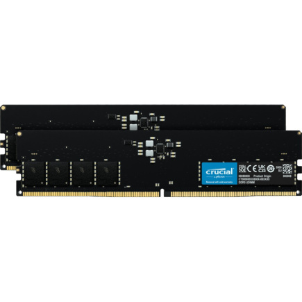 Crucial 5600 Kit 64GB 2x32GB UDIMM CL46 (16Gbit)