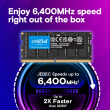 Crucial Notebook memory DDR5 CSODIMM 32GB (1*32GB)/6400 CL52