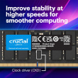 Crucial Notebook memory DDR5 CSODIMM 32GB (1*32GB)/6400 CL52