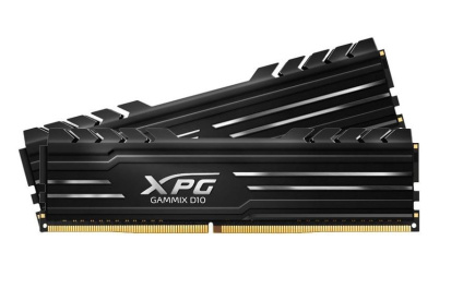 ADATA GAMMIX D10 32GB 2x16GB DDR4 3200MHz U-DIMM 16-20-20 Black
