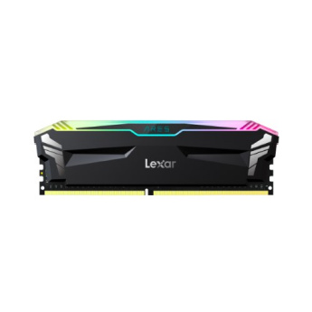 Lexar ARES RGB - DDR4 - kit - 32 GB: 2 x 16 GB - DIMM 288-pin - 3600 MHz / PC4-32000 - CL18 - 1.4 V - black 