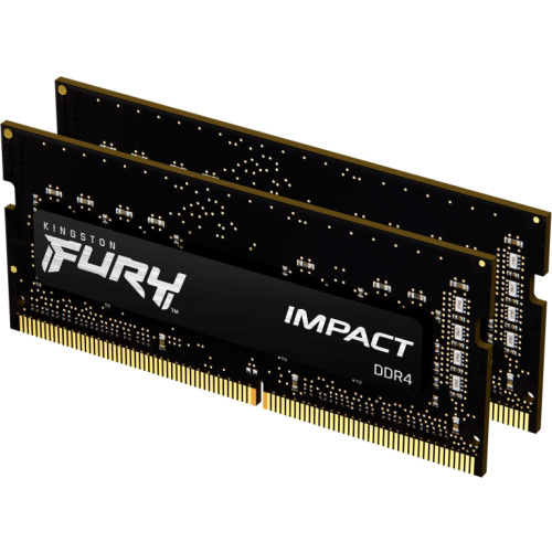 SO KINGSTON 16GB 3200MHz DDR4 CL20 SODIMM Kit of 2 FURY Impact
