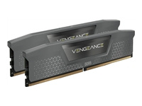 CORSAIR VENGEANCE 32GB 2x16GB DDR5 6000MT/s DIMM Unbuffered 30-36-36-76 Std PMIC AMD EXPO Grey Heatspreader Black PCB 1.4V