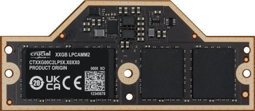 Crucial Notebook memory DDR5 LPCAMM2 64GB/7500 LPDDR5X