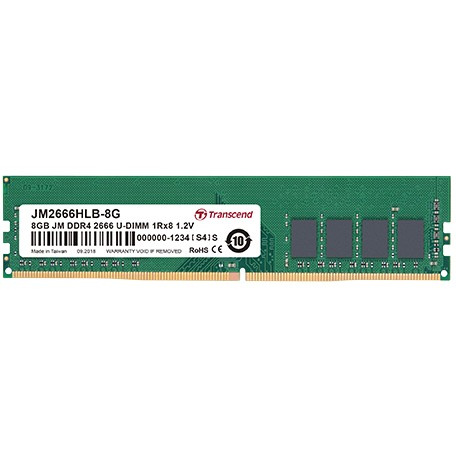8GB PC 2666 CL19 Transcend JetRam. JM2666HLB-8G