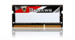 G.Skill RipjawsX GS-F3-1600C9D-8GRSL memory module 8 GB 2 x 4 GB DDR3L 1600 MHz