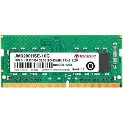 16GB SO PC 3200 CL22 Transcend JetRam. JM3200HSE-16G