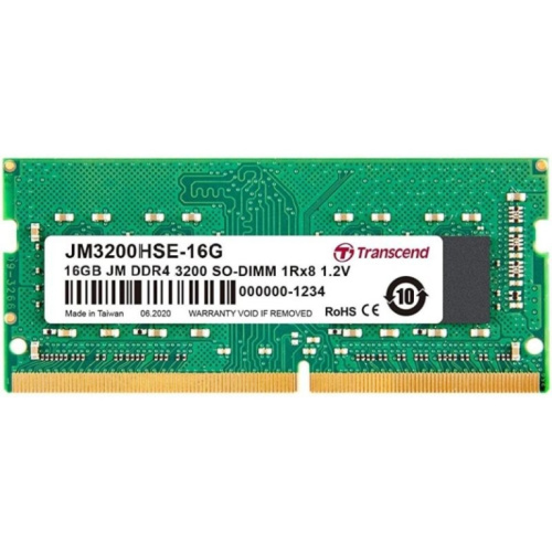 16GB SO PC 3200 CL22 Transcend JetRam. JM3200HSE-16G