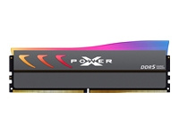 SILICON POWER DDR5 XPOWER Storm RGB Gaming DDR5 32GB 2x16GB 6000MHz CL30 1.35V UDIMM Gray