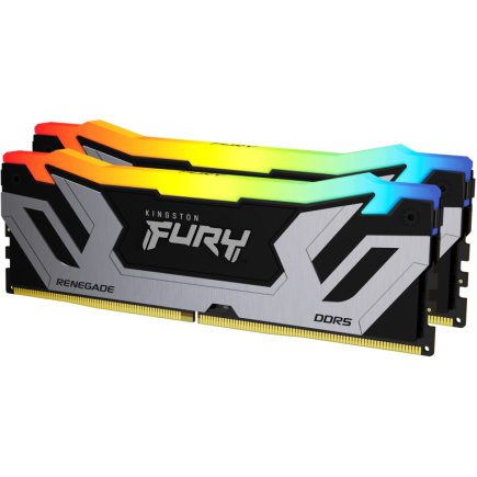 KINGSTON 48GB 8400MT/s DDR5 CL40 CUDIMM Kit of 2 FURY Renegade RGB Silver XMP
