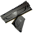 32 GB Patriot DIMM 3600 (2x 16 GB) Dual-Kit (grau, PVS432G360C8K, Viper Steel, INTEL XMP)