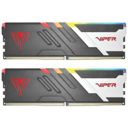 32 GB Patriot DIMM 5600 (2x 16 GB) Dual-Kit (schwarz/wei, PVV532G560C36K, Viper Venom, INTEL XMP)