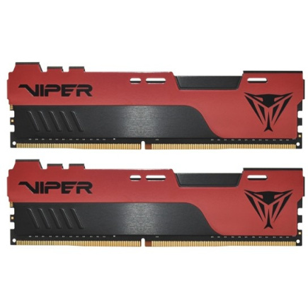 32 GB Patriot DIMM 4000 (2x 16 GB) Dual-Kit (rot/schwarz, PVE2432G400C0K, Viper Elite II, INTEL XMP)