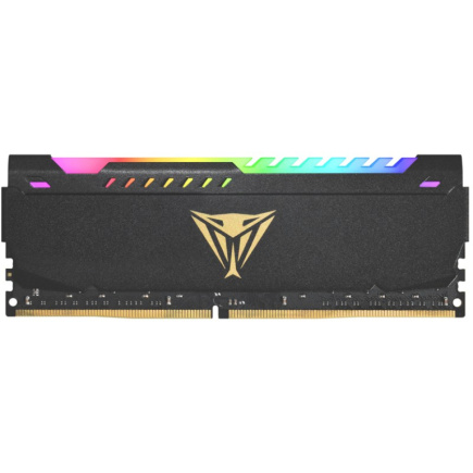 32 GB Patriot DIMM 3200 (2x 16 GB) Dual-Kit (schwarz, PVSR432G320C8K, Viper Steel RGB, INTEL XMP)
