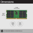 HP 32GB 5600MHz DDR5 SODIMM RAM Memory for HP Notebooks
