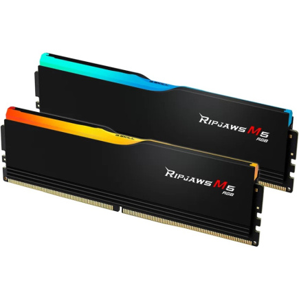 32 GB DIMM DDR5-6000(schwarz. F5-6000J2836G16GX2-RM5RK. Ripjaws M5 RGB. INTEL XMP)