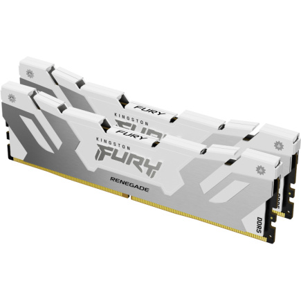 KINGSTON 32GB 8000MT/s DDR5 CL38 DIMM Kit of 2 FURY Renegade Valge XMP