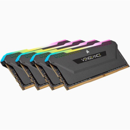 64GB PC 3200 CL16 CORSAIR KIT (4x16GB) VENGEANCE RGB retail