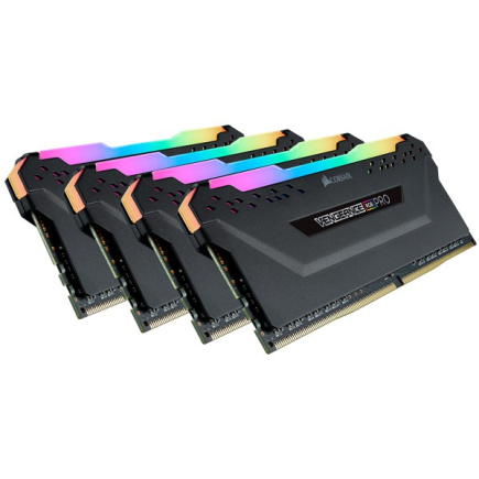 64 GB Corsair DIMM 3600 (4x 16 GB) Quad-Kit (schwarz. CMW64GX4M4D3600C18. Vengeance RGB PRO. INTEL XMP)