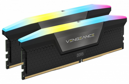 Corsair Memory DDR5 Vengeance RGB 32GB/6000 (2x16GB) CL36 Intel XMP