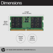 HP 16GB 5600MHz DDR5 SODIMM RAM Memory for HP Notebooks