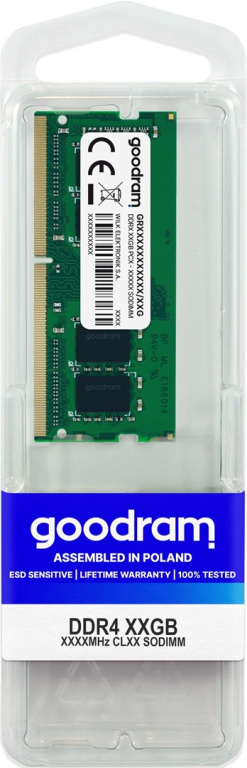 Goodram GR2400S464L17/16G memory module 16 GB DDR4 2400 MHz
