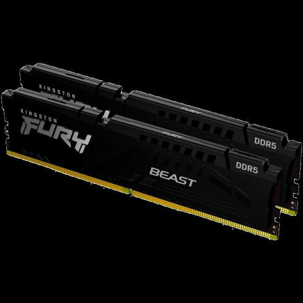 Kingston DRAM 32GB 5600MT/s DDR5 CL40 DIMM (Kit of 2) FURY Beast Черный XMP