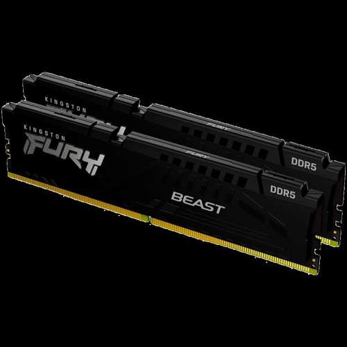 Kingston DRAM 32GB 5600MT/s DDR5 CL40 DIMM (Kit of 2) FURY Beast Черный XMP