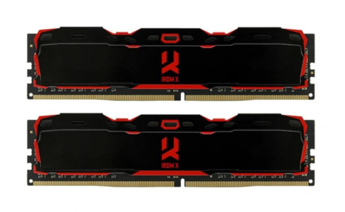 GOODRAM IRDM X 16GB (2x8GB) 3200MHz CL16 - IR-X3200D464L16SA/16GDC Черный