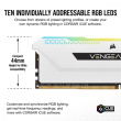 Corsair Memory DDR4 Vengeance RGB PRO SL 16GB/3200(2*8GB) Белый