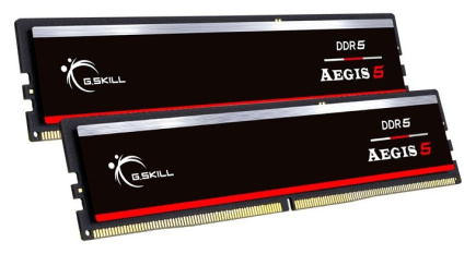 G.SKILL Memory PC DDR5 32GB (2x16GB) Aegis 5 6000MHz CL36-36 XMP3 Black G.SKILL Memory PC DDR5 32GB (2x16GB) Aegis 5 6000MHz CL36-36 XMP3 Black