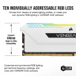 Corsair Memory DDR4 Vengeance RGB PRO SL 32GB/3200(2*16GB) Valge