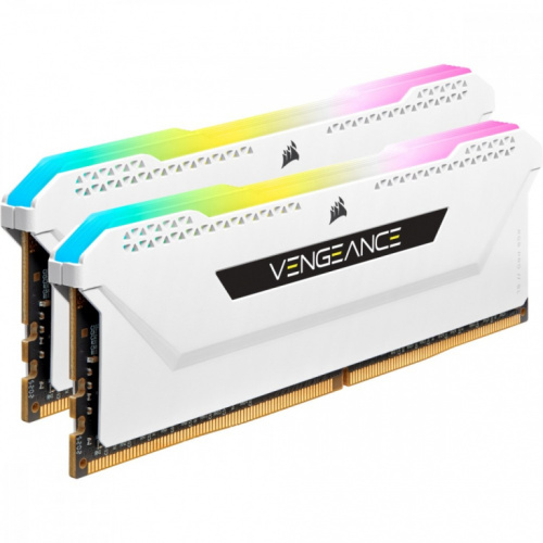 Corsair Memory DDR4 Vengeance RGB PRO SL 32GB/3200(2*16GB) Valge