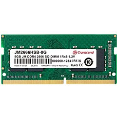 4GB SO PC 2666 CL19 Transcend JetRam. JM2666HSH-4G 4GB SO PC 2666 CL19 Transcend JetRam. JM2666HSH-4G